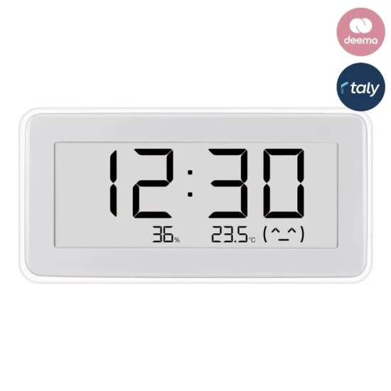 Mi Temperature and Humidity Monitor Pro Clock - White